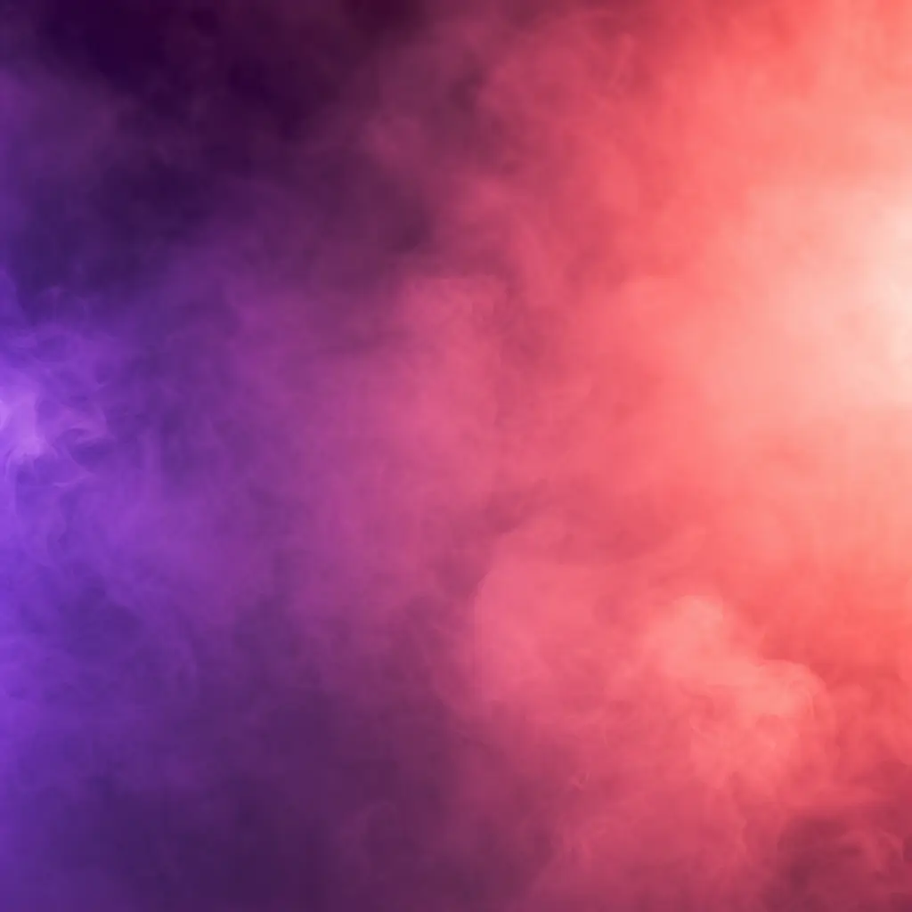 Violet and coral haze filling an empty frame